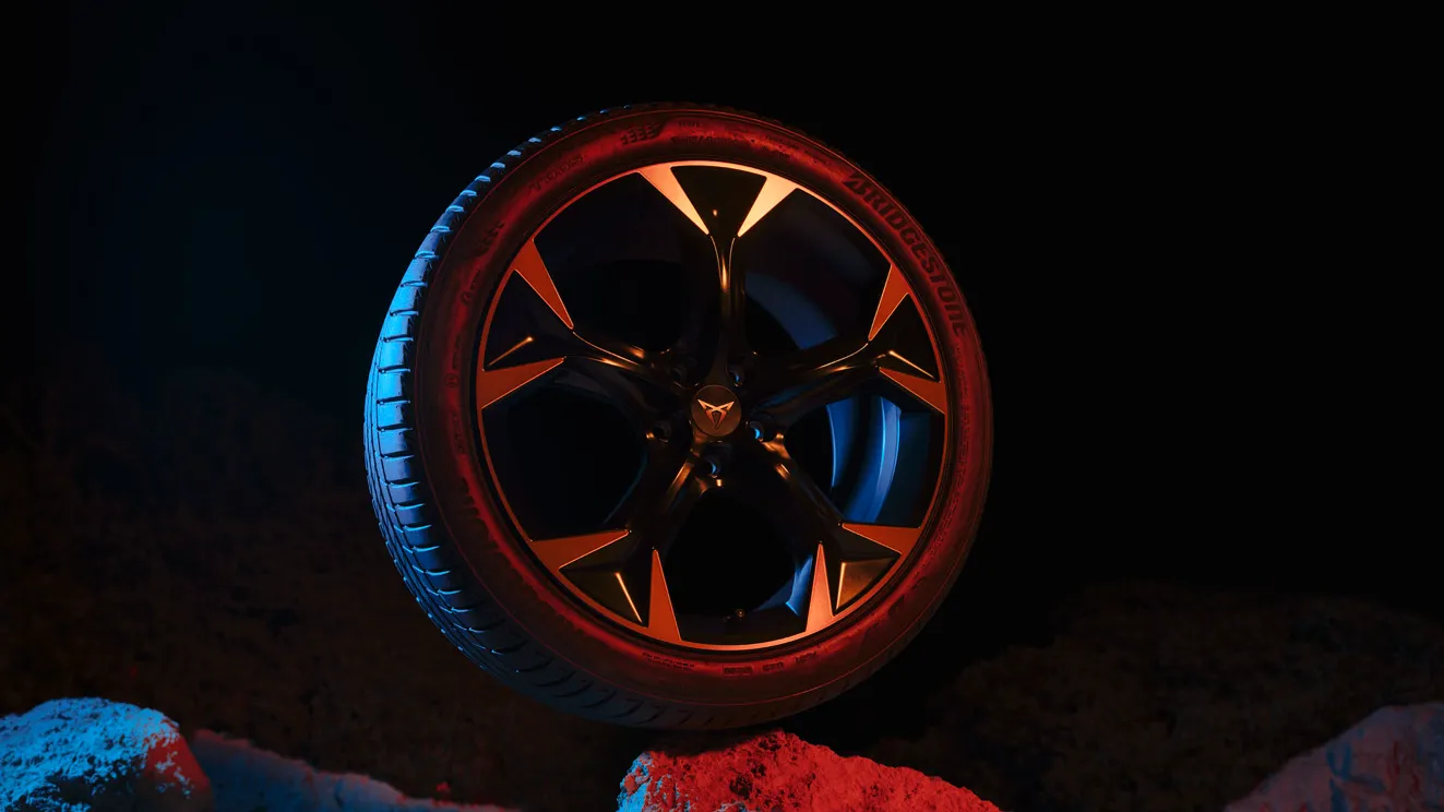 Ein Winterkomplettrad für den CUPRA Formentor.