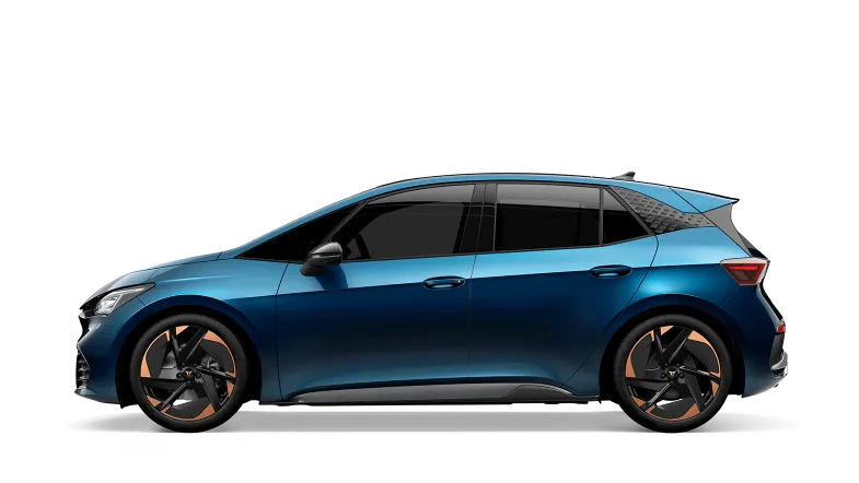 Seitenansicht eines CUPRA Born